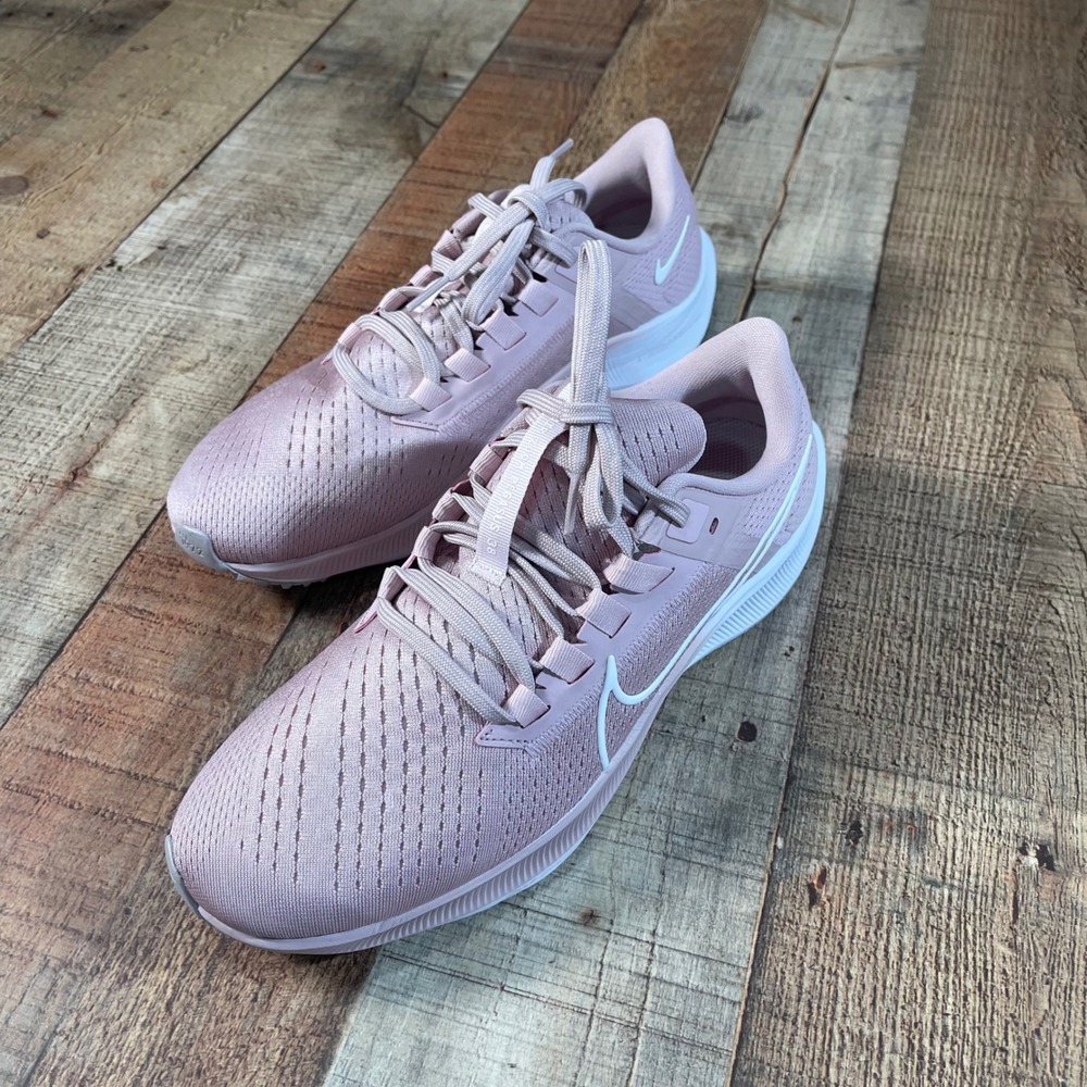 Nike Air Zoom Pegasus 38 Womens 9 Champagne Pink Running Shoes CW7358-601